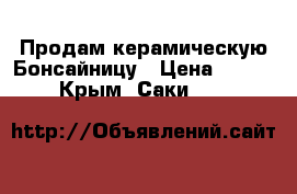 Продам керамическую Бонсайницу › Цена ­ 1 500 - Крым, Саки  »    